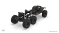 Preview: CROSS-RC Crawler EMO JT6 6x6  RTR gelb/weiß