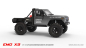 Preview: CROSS-RC Crawler EMO X3 2025, 4x4, 1:8, ARTR, grau