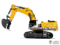 Preview: Lesu Minenbagger 130t mit Tieflöffel, R9150, 1:14, ARTR