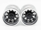 Preview: JX-Model Aluminium Zwillingsfelgen Heck, Sechskant,  MAN F-2000