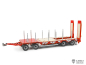 Preview: Lesu Tieflader, Schwerlast Anhänger mit Hydraulik, KIT