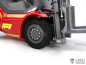 Preview: Lesu Gabelstapler mit Hydraulik, 1:14, ARTR, rot V2