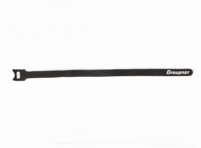 Klett-Kabelbinder schwarz 300mm, 1 Stück