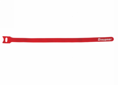 Klett-Kabelbinder rot 300mm, 1 Stück