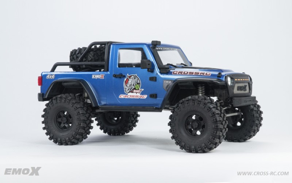 Preview: CROSS-RC Crawler EMO X1 2025, 4x4, 1:8, RTR, Brushless, blau