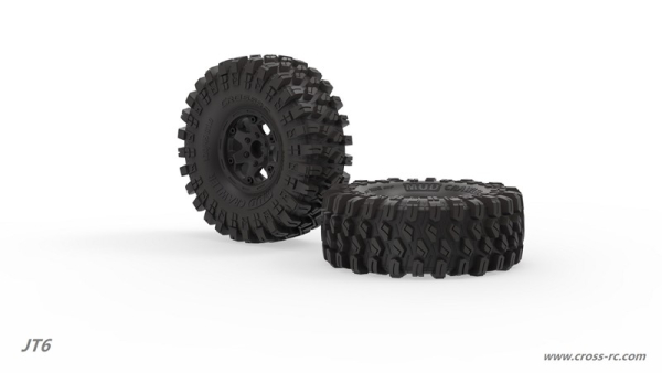 CROSS-RC Crawler EMO JT6 6x6  RTR gelb/weiß
