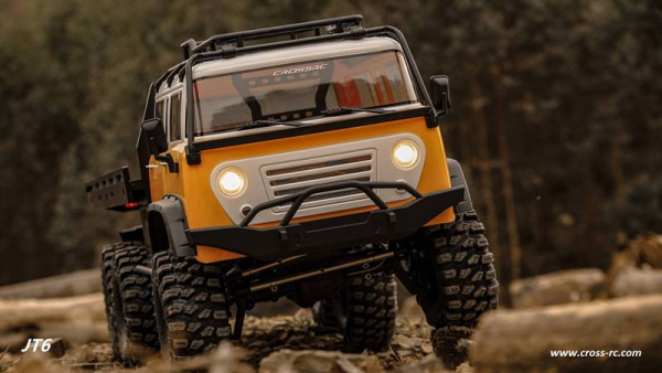 CROSS-RC Crawler EMO JT6 6x6  RTR gelb/weiß