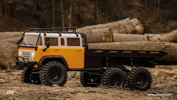CROSS-RC Crawler EMO JT6 6x6  RTR gelb/weiß