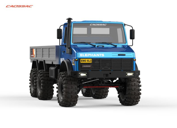 CROSS-RC Crawler EMO XL3, 6x6, 1:8, ARTR, blau