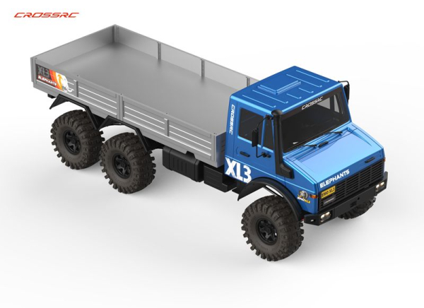 Preview: CROSS-RC Crawler EMO XL3, 6x6, 1:8, ARTR, blau
