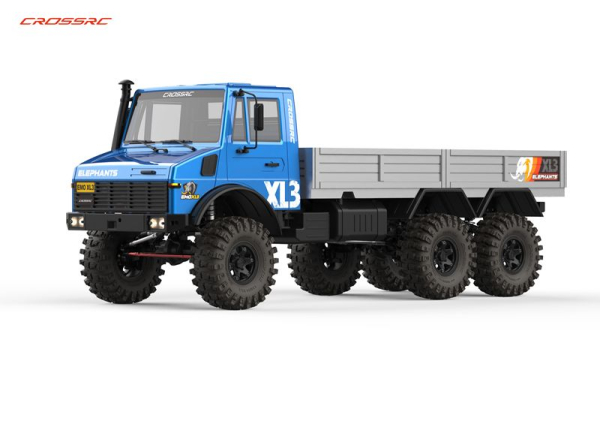 Preview: CROSS-RC Crawler EMO XL3, 6x6, 1:8, ARTR, blau
