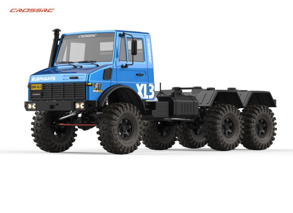 CROSS-RC Crawler EMO XL3, 6x6, 1:8, ARTR, blau