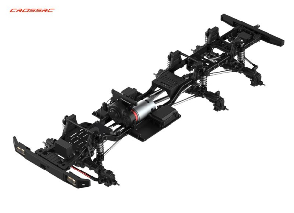 CROSS-RC Crawler EMO XL3, 6x6, 1:8, ARTR, blau