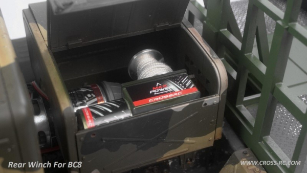 Preview: Seilwinde für den BC8 Mammoth