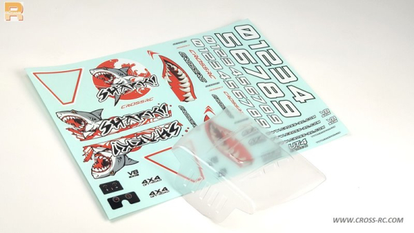 Preview: CROSS-RC UT4 Upgrade Motorhaube