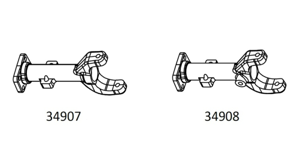 DC8 Achswellengehäuse Lenkachse