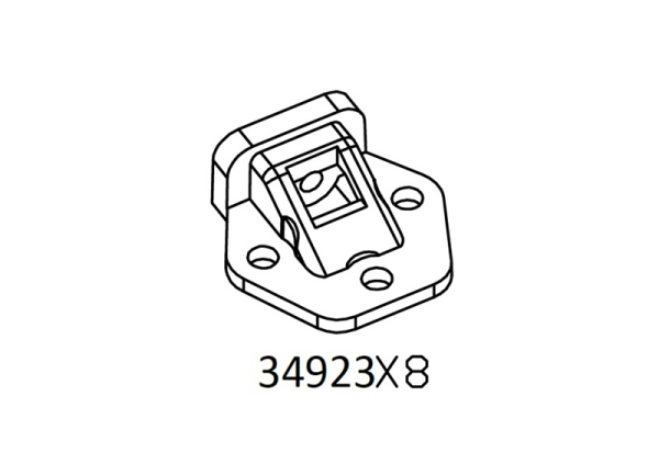 DC8 Rahmenbefestigung Antriebsstrang