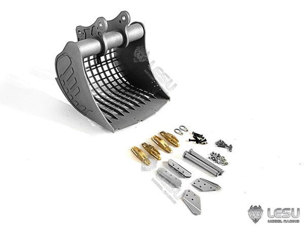 Preview: Siebschaufel für Lesu Bagger ET35