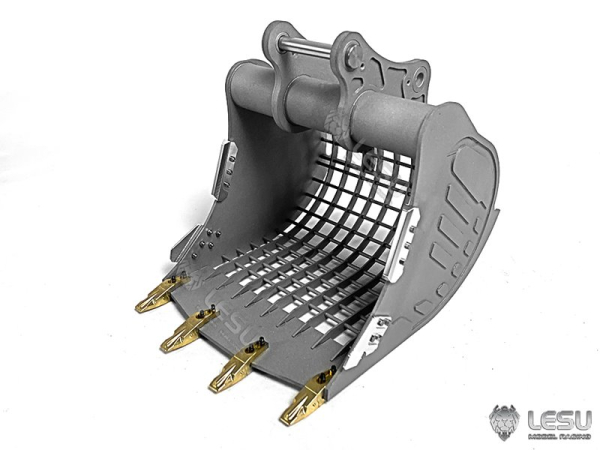 Preview: Siebschaufel für Lesu Bagger ET35