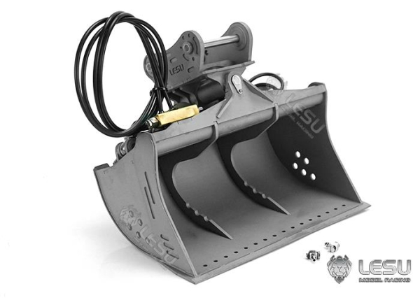 Schwenkbarer Grabenraumlöffel für Lesu Ketten Bagger C374F