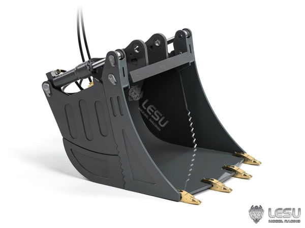 Preview: Hydraulische Kippschaufel für Lesu Bagger ET35