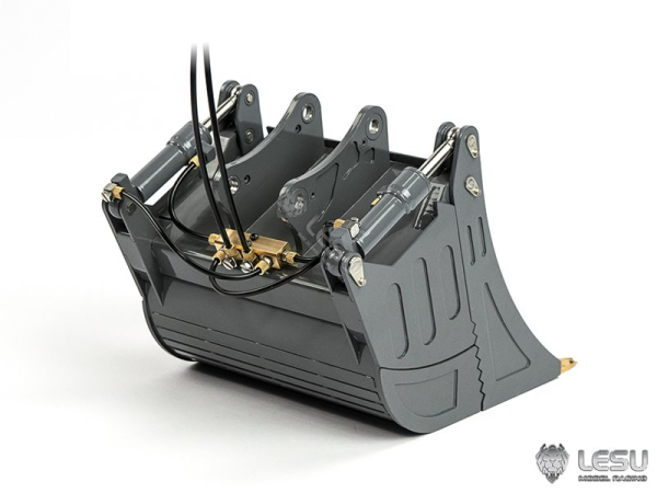 Preview: Hydraulische Kippschaufel für Lesu Bagger ET35