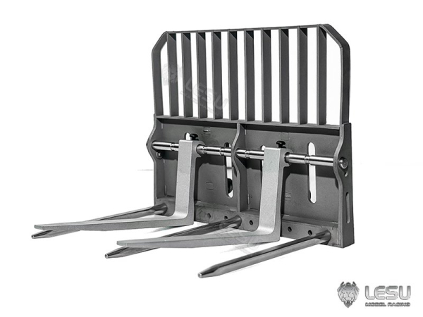 Palettengabel / Schaufel für Lesu Mini Radlader MCL8