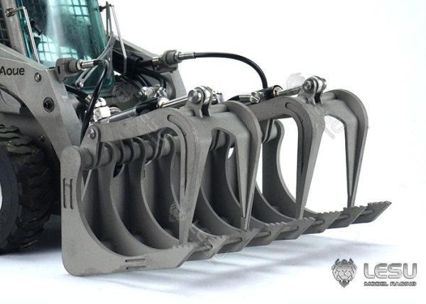 Schaufel mit hydraulischem Greifer für Lesu Kompaktlader