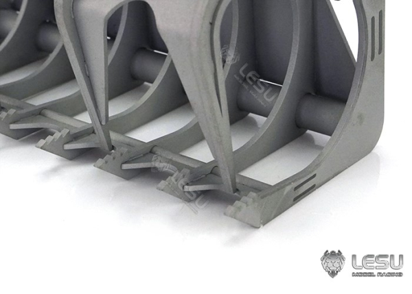 Schaufel mit hydraulischem Greifer für Lesu Kompaktlader