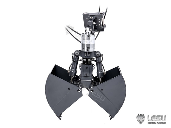 Zweischalengreifer für Lesu Bagger, Variante B1