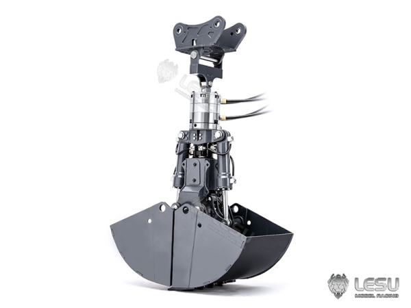 Preview: Zweischalengreifer für Lesu Bagger, Variante C1 Preview: Zweischalengreifer für Lesu Bagger, Variante C1