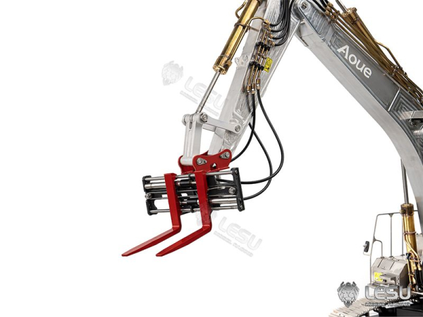 Preview: Hydraulisch verstellbare Palettengabel für Lesu Bagger, Variante B Preview: Hydraulisch verstellbare Palettengabel für Lesu Bagger, Variante B