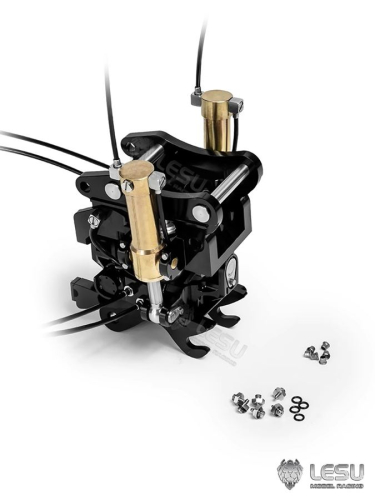 Schnellwechsler mit Dreh- u. Schwenkfunktion für Lesu Bagger