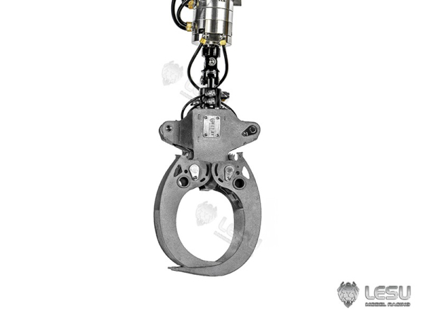 Hydraulischer Holzgreifer für Lesu Bagger AC360 und Weitere