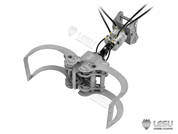 Hydraulischer Holzgreifer für Lesu Bagger ET35