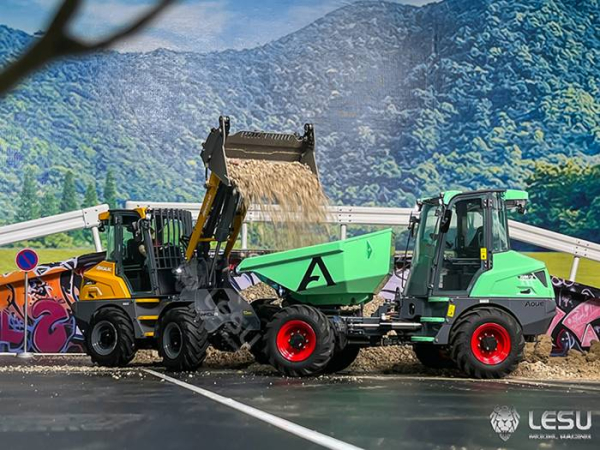 Klappschaufel für Lesu Mini Radlader MCL8