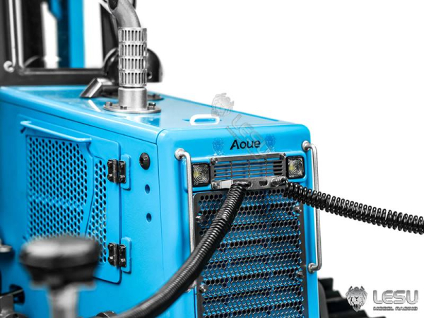 Lesu Ketten Planierraupe, Bulldozer, DT60, 1:14, ARTR, blau