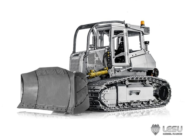 Preview: Lesu Ketten Planierraupe, Bulldozer, 850, 1:14, Baukasten
