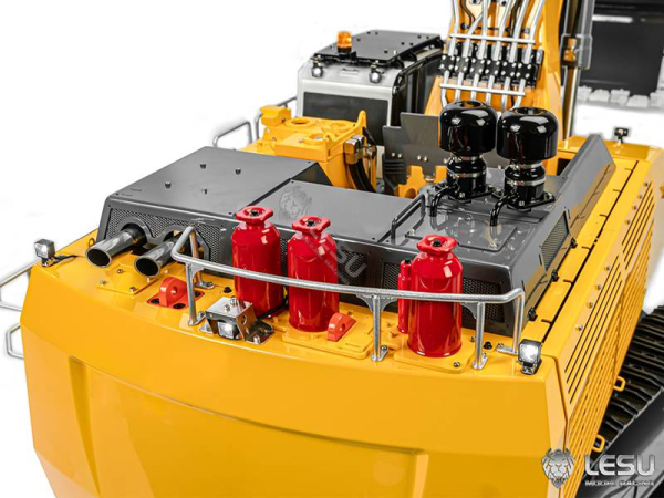Lesu Minenbagger 130t mit Tieflöffel, R9150, ARTR