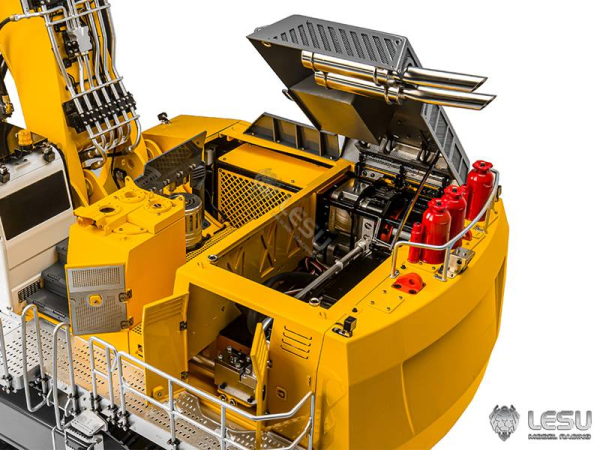 Lesu Minenbagger 130t mit Tieflöffel, R9150, ARTR