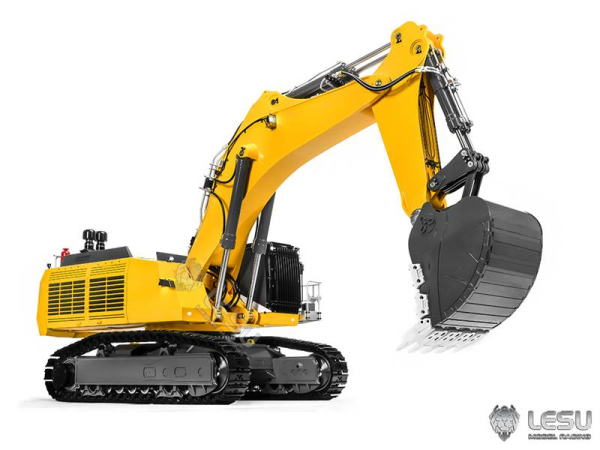 Lesu Minenbagger 130t mit Tieflöffel, R9150, ARTR