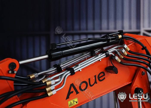 Lesu Kurzheck Ketten Bagger Aoue ET26L, Baukasten