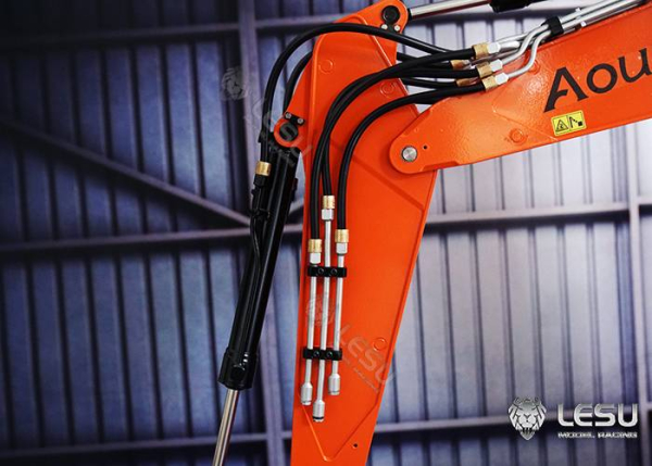 Lesu Kurzheck Ketten Bagger Aoue ET26L, Baukasten