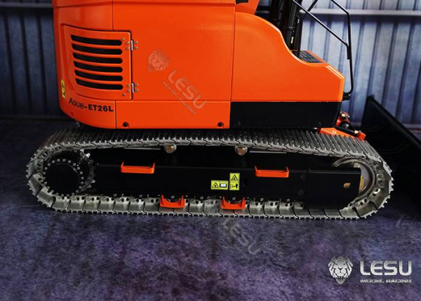 Lesu Kurzheck Ketten Bagger Aoue ET26L, Baukasten