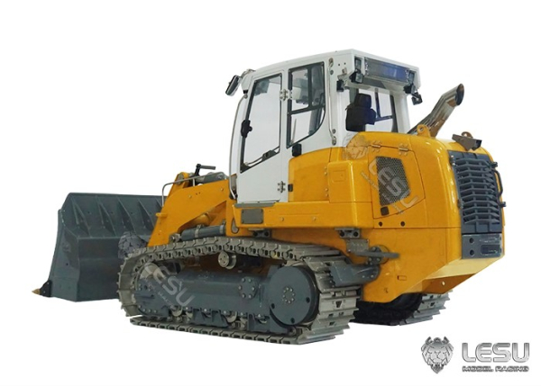 Preview: Lesu Hydraulische Laderaupe L636R in 1:14 ohne Aufreißer, Bausatz