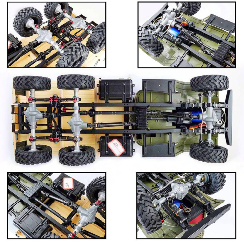 Preview: KingKong RC Truck Kit CA30, ZIS/ZIL-151 6x6, 1:12 Preview: KingKong RC Truck Kit CA30, ZIS/ZIL-151 6x6, 1:12