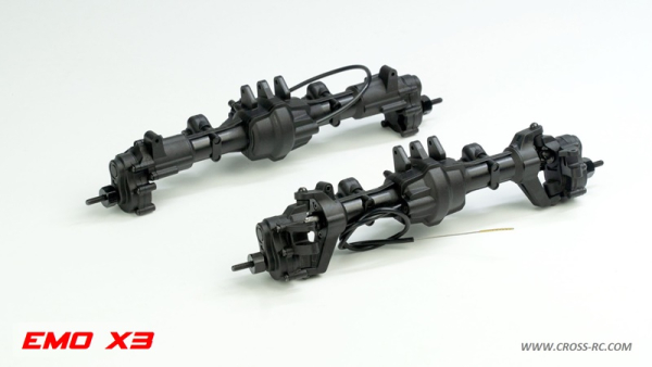 CROSS-RC Crawler EMO X3 2025, 4x4, 1:8, ARTR, grau