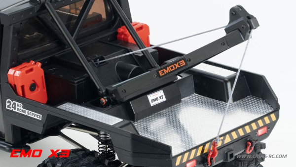 CROSS-RC Crawler EMO X3 2025, 4x4, 1:8, ARTR, grau