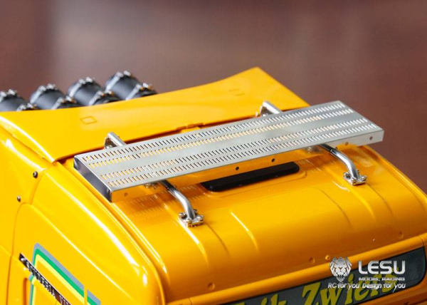 Dach Laufsteg aus Metall für Tamiya Trucks in 1:14