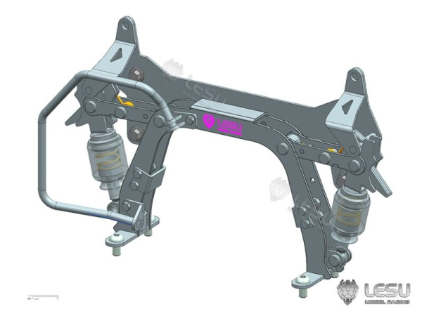 Fahrerhausverriegelung für Tamiya Scania 770S, Var. A